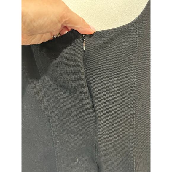 Peppermayo Black Button-Front Maxi Dress - Picture 7 of 14